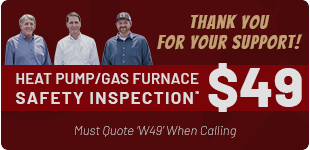 $49 Heat Pump/Gas Furnace Safety Inspection* Broad Run